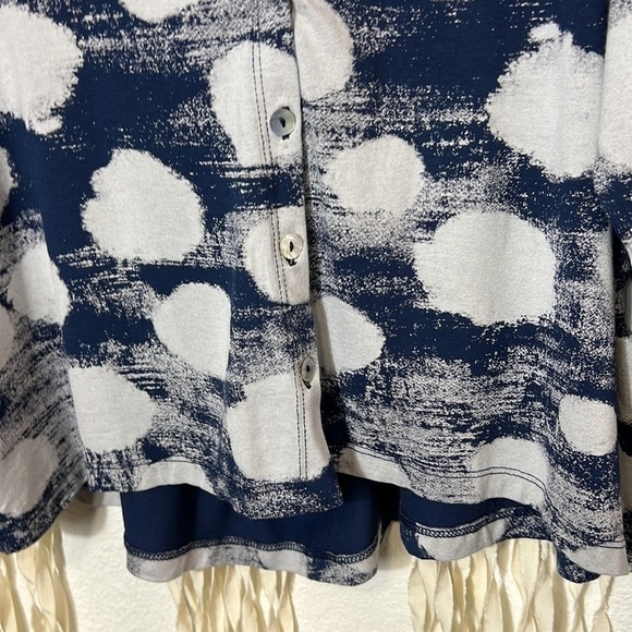 Alembika Cloud Crop Cardy Jacket Navy Size 5 - Picture 6 of 16